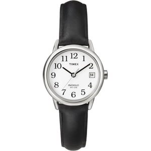 Timex Women's Easy Reader Date Black/Silver/White 25mm Casual Watch