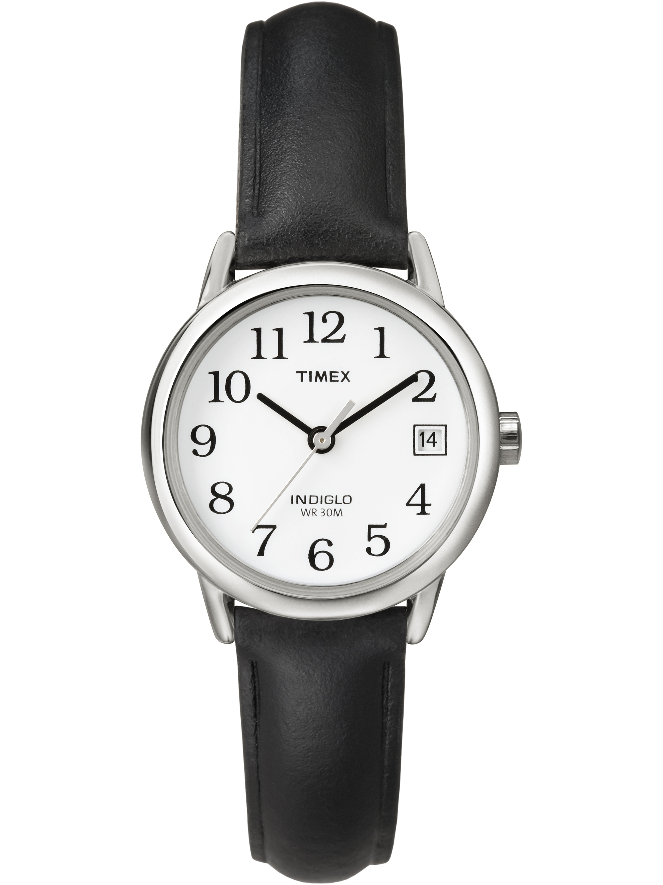 Timex Women's Easy Reader Date Black/Silver/White 25mm Casual Watch