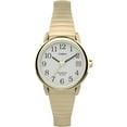thumbnail image 1 of Timex Women's Easy Reader Date Gold/White 25mm Casual Watch, Tapered Expansion Band, 1 of 4