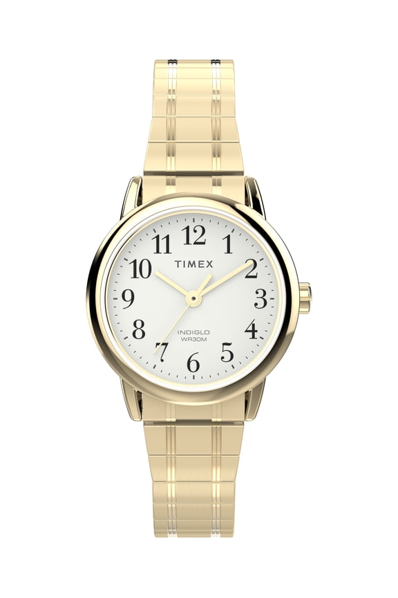 Women's Easy Reader Gold tone case Gold Exp Band