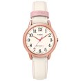 thumbnail image 1 of Timex Women's Easy Reader Small Cream/Rose Gold-Tone Watch, Leather Strap, 1 of 4