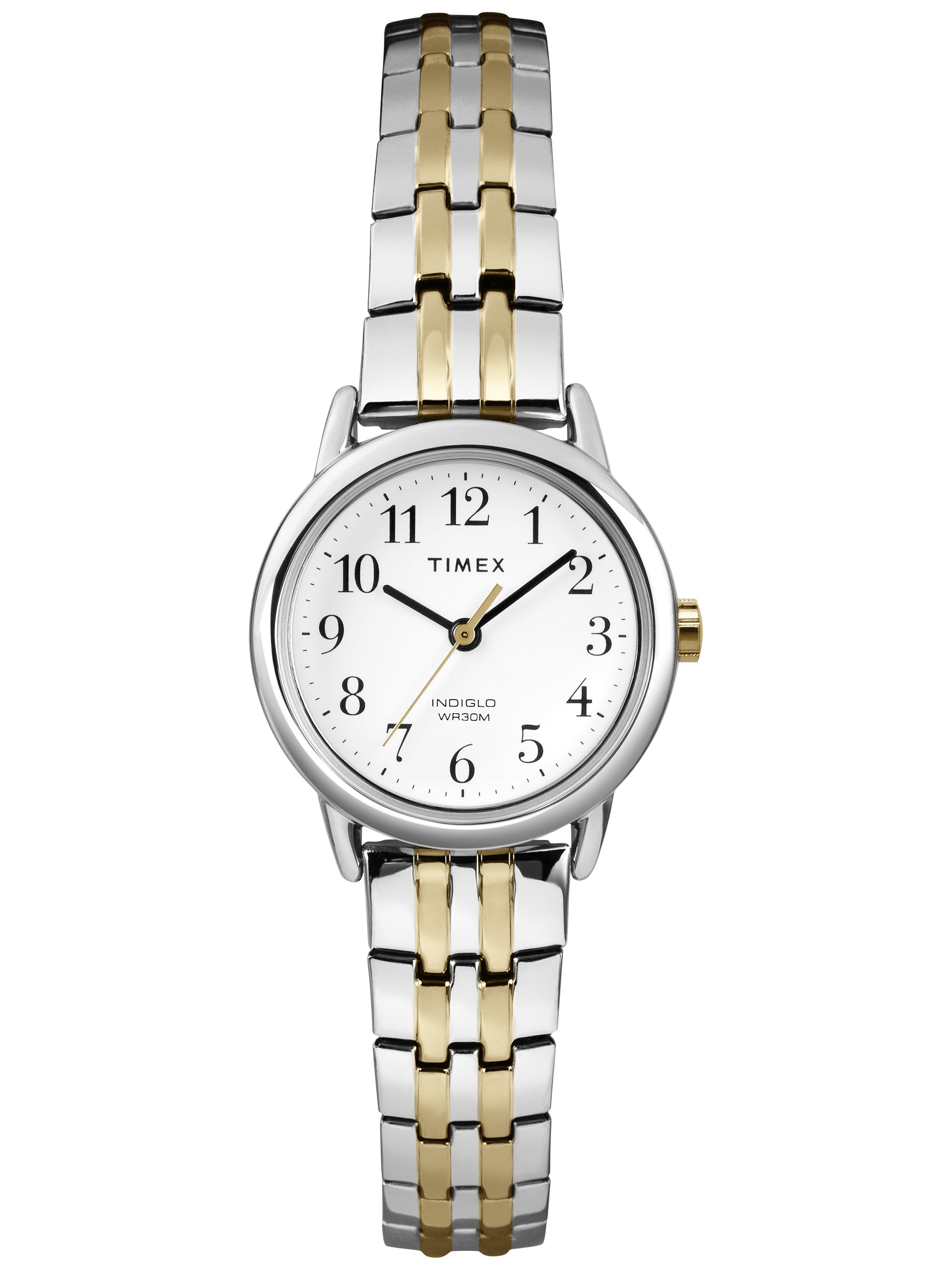 Women's Easy Reader Dress Watch, Two-Tone Stainless Steel Expansion Band