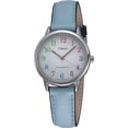 thumbnail image 1 of Timex Women's Easy Reader Watch 30MM Silver Tone Case Blue Strap Indiglo, 1 of 3