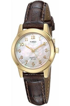 Women's Essex Avenue Brown Croco Pattern Leather Strap Watch