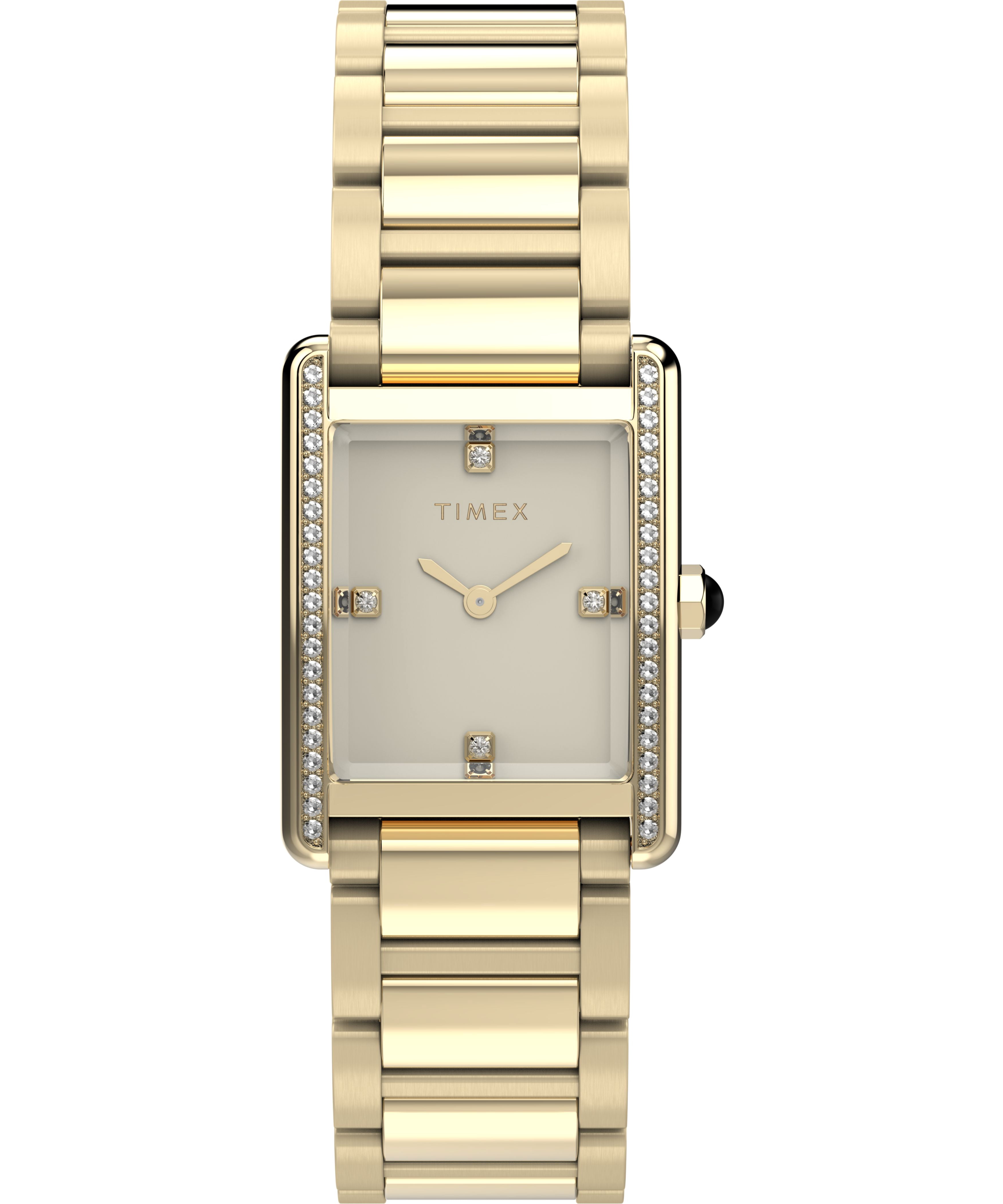 Timex Women's Hailey 24mm Watch - Gold-Tone Bracelet Cream Dial Gold-Tone Case