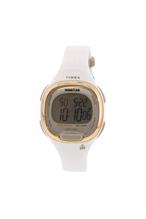 Women's Ironman Transit TW5M19900 Matte White Resin Hand Wind Sport Watch