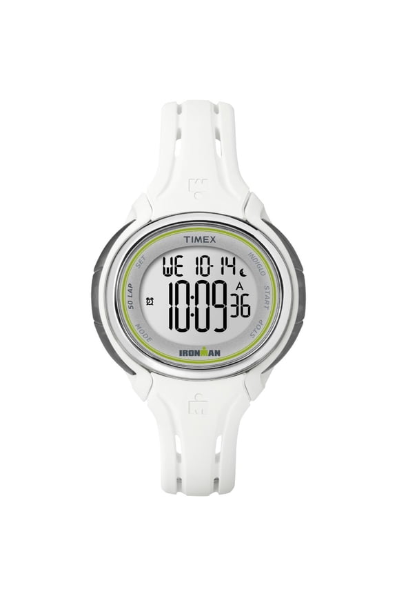 Women's Mid-Size Ironman Sleek 50-Lap Silicone Strap Watch TW5K90700