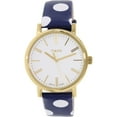thumbnail image 1 of Timex Women's Originals TW2P63500 Blue/White Leather Analog Quartz Fashion Watch, 1 of 1