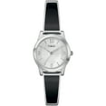 thumbnail image 1 of Timex Women's Stretch Bangle 25mm Black/Silver Stainless Steel Expansion Band Watch, 1 of 3