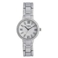 thumbnail image 1 of Timex Women's TW2T58600 Dress Analog 30mm Bracelet Watch with Swarovski Crystals, Silver-Tone, 1 of 1