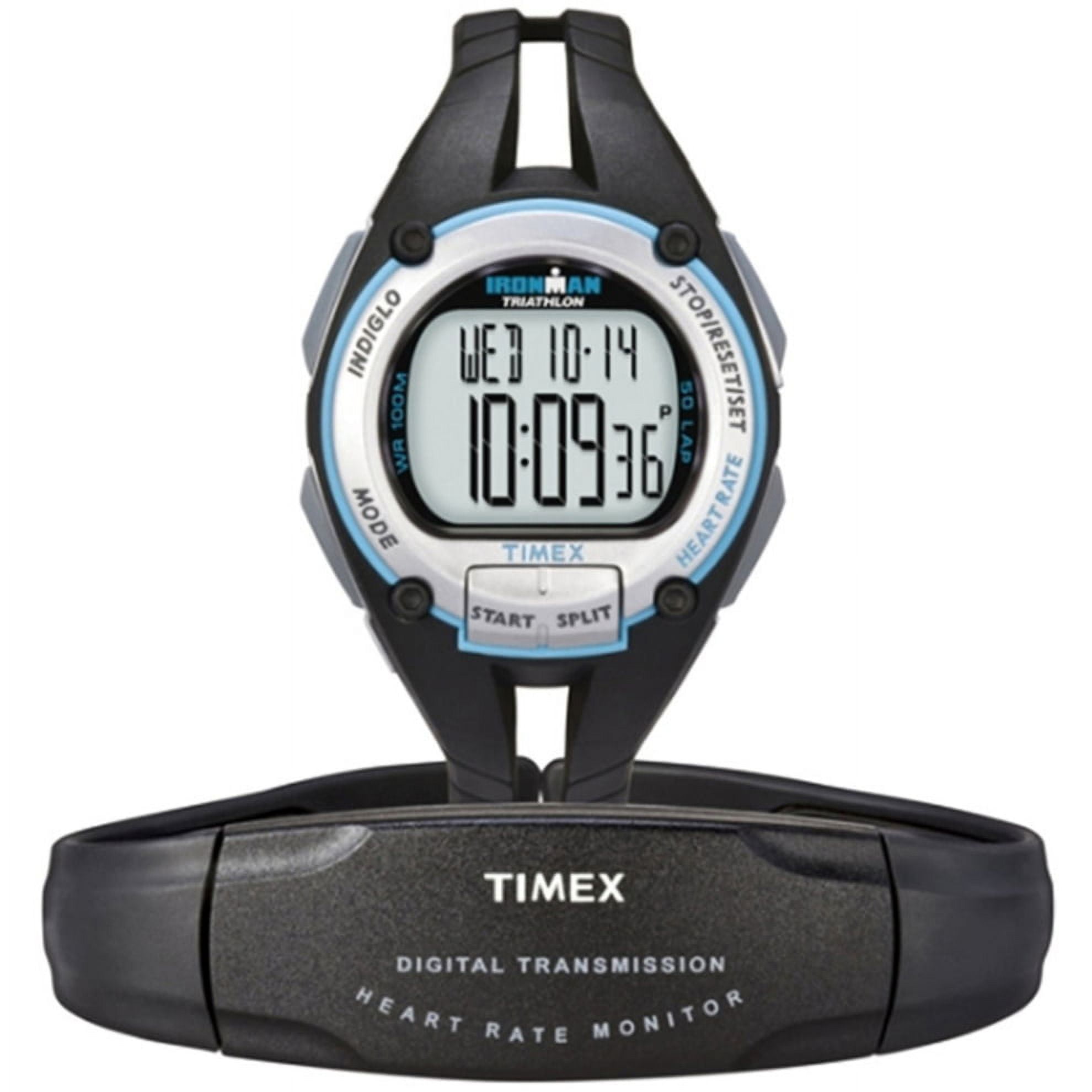 Timex Womens T5K214 Ironman Road Trainer Heart Rate Monitor Watch