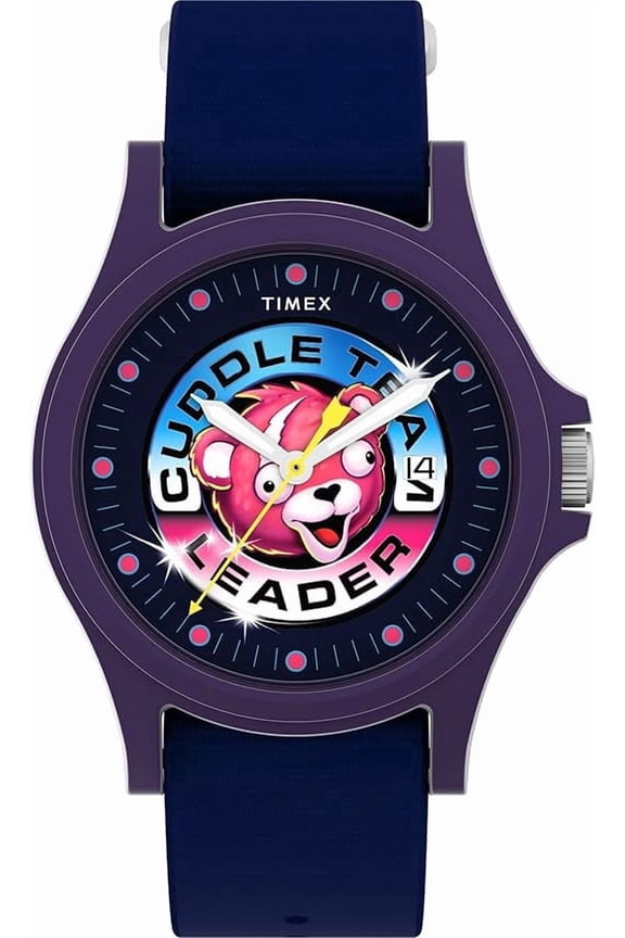 X Fortnite Acadia Quartz Blue Dial Mens Watch