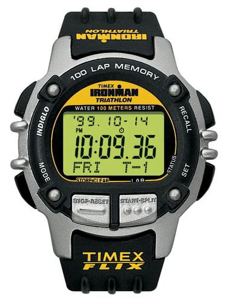 Timex by Timex Men's 100m Polyurethane Strap Wristwatch