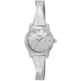 thumbnail image 1 of Timex x BCRF TW2V52900 Women's Analog Watch Silver-Tone Bracelet, 1 of 2