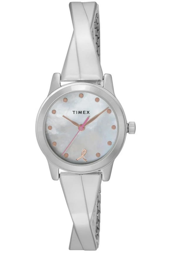 x BCRF TW2V52900 Women's Analog Watch Silver-Tone Bracelet