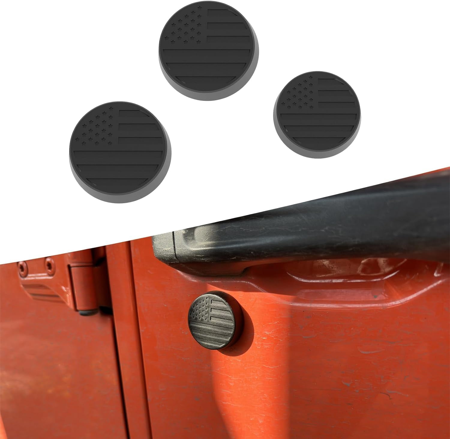 Keyhole Protection 2016 Jeep Wrangler Accessories Magnetic Keyhole Covers For 2007-2018 ...