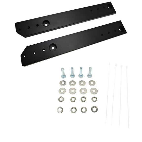 Timilge Tour Pak Pack Relocator Mount Plate 1" 2" 3" Hole for 2009-2013 Electra Glides Road Glides Road Kings Street Glides