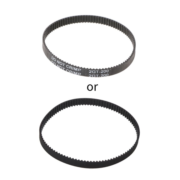 Timing Belt Closed Loopings Rubber 200 280 610 852mm 2GT 6mm Synchronous Belts for 3D Printers