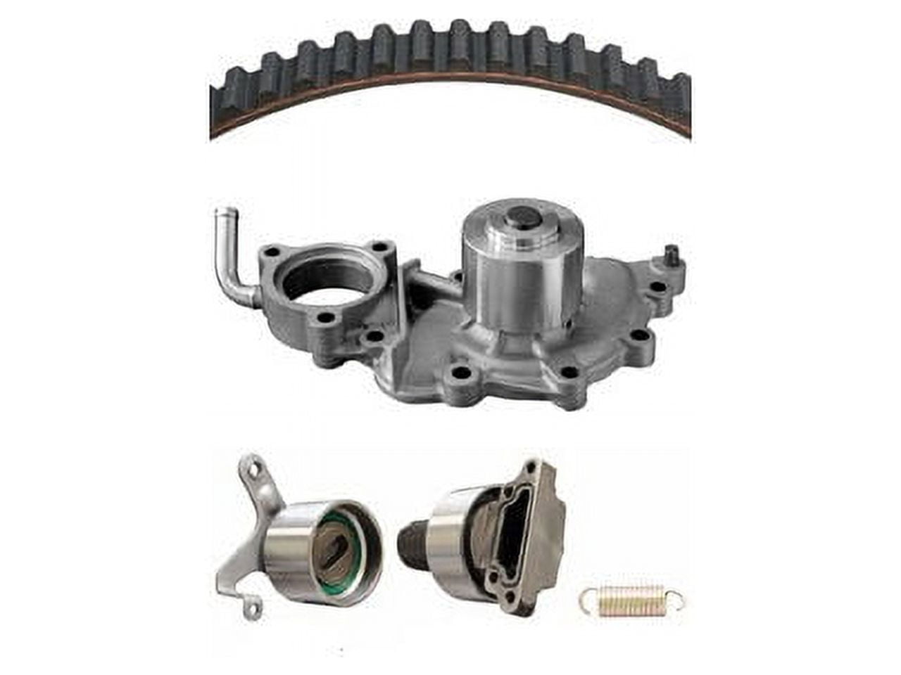 Complete Timing Belt Kit With Water Pump For Toyota Pickup 3.0L 3VZE (1988-1992) - Mitsuboshi Belt, GMB Parts