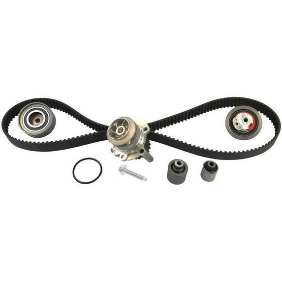 Timing Belt Kit - Compatible with 2010 - 2013 Volkswagen Golf 2.0L 4-Cylinder Diesel 2011 2012
