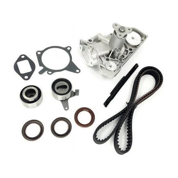 Timing Belt Kit and Water Pump - Compatible with 1990 - 1993 Mazda Miata 1.6L (Engine Code B6) 1991 1992