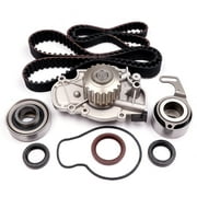 Timing Belt Water Pump Kit ECCPP TBK244 for Honda Accord Odyssey Acura CL Isuzu Oasis 2.2L 2.3L L4 SOHC 16 Valves Engine F22B1 F23A1 F23A4 F23A5 F23A7 (timing belt kit with water pump)