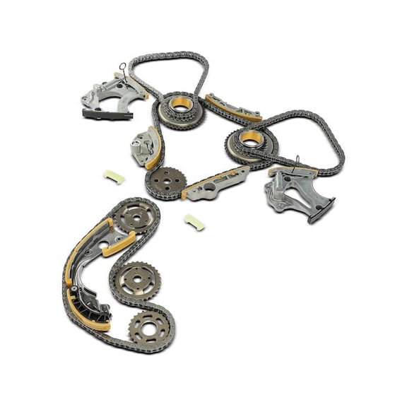Timing Chain Kit 18 - Compatible with 2012 - 2013 Audi A8 Quattro 3.0L V6 Supercharged