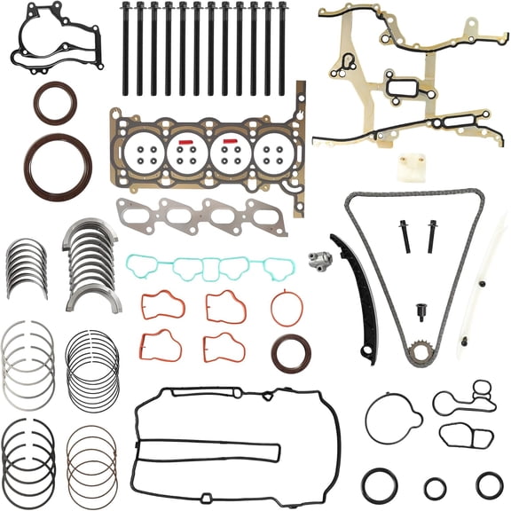 Timing Chain Kit Bearing Head Gasket Set Piston Ring For GM Buick Encore Chevy Cruze Trax Sonic 1.4L 2011-2016
