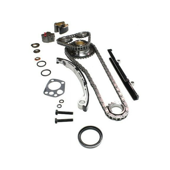 Timing Chain Kit - Compatible with 1998 - 2001 Nissan Altima 2.4L 4-Cylinder KA24DE 16-Valve DOHC 1999 2000