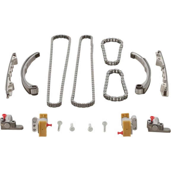 Timing Chain Kit - Compatible with 2001 - 2009 Jaguar XJ8 32-Valve Naturally Aspirated DOHC 2002 2003 2004 2005 2006 2007 2008