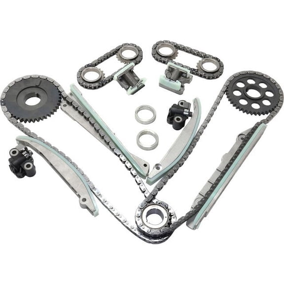 Timing Chain Kit - Compatible with 2003 - 2004 Mercury Marauder Base VIN V InTech 32-Valve Naturally Aspirated DOHC