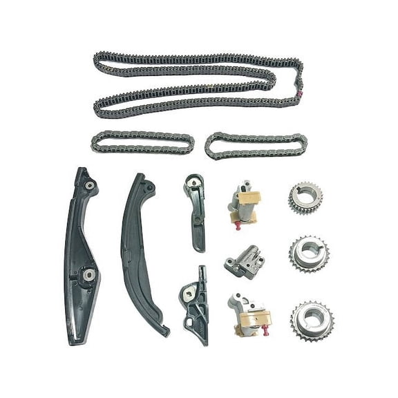 Timing Chain Kit - Compatible with 2013 - 2017 Ford Explorer 3.5L V6 VIN T - Replacement