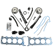 Timing Chain Kit Head Gasket Set For 2005-2014 Ford F-150 F-250 Expedition Lincoln Navigator 5.4L V8