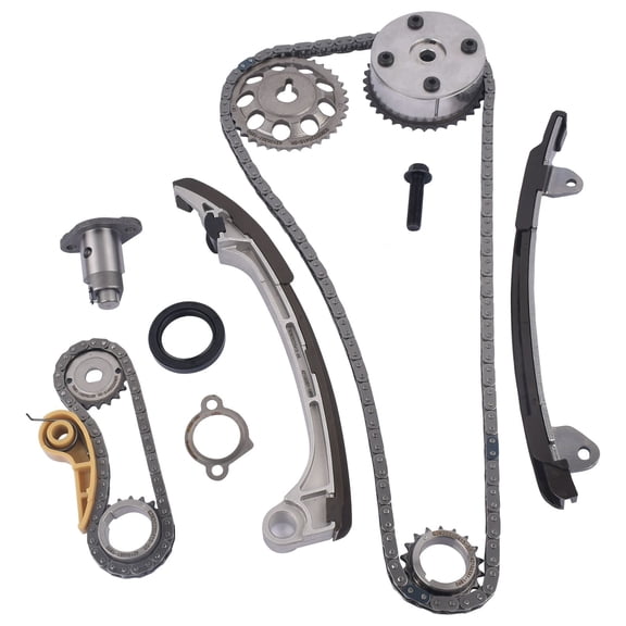Timing Chain Kit VVT Gear for Lexus Toyota - 13521-28010 & 13519-28010, 2AZFE/2AZFXE Engine, Camry, Corolla, RAV4, Scion - Timing System Repair Kit