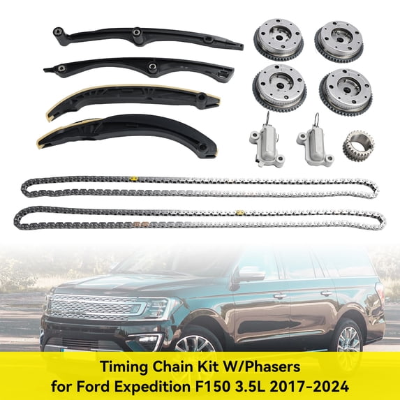 Timing Chain Kit W/Phasers for Ford Expedition F150 3.5L 2017-2024