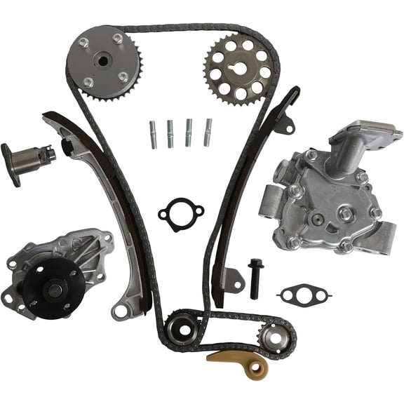 Timing Chain Kit Water & Oil Pump For Toyota Camry Rav4 Matrix Scion TC XB Lexus HS250H 2.4L 2002-2013