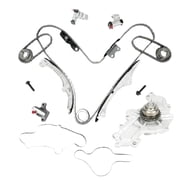 SUSUCAR Timing Chain Kit with Water Pump for Ford Edge Taurus Lincoln MKS MKZ 3.5L 3.7L V6 2007-2010
