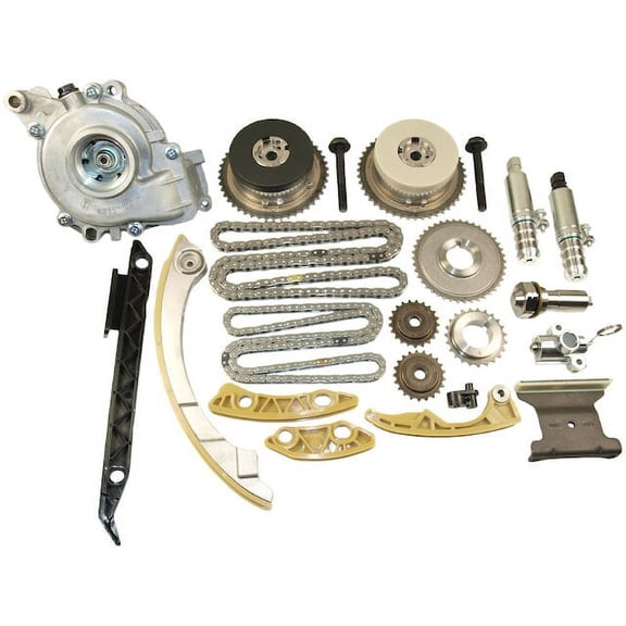 Timing Chain Kit and Water Pump - Compatible with 2008 - 2012 Chevy Malibu 2.4L 4-Cylinder 2009 2010 2011