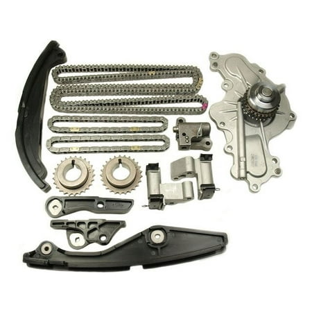 Timing Chain Kit and Water Pump - Compatible with 2013 - 2017 Ford Explorer 3.5L V6 VIN T 2014 2015 2016