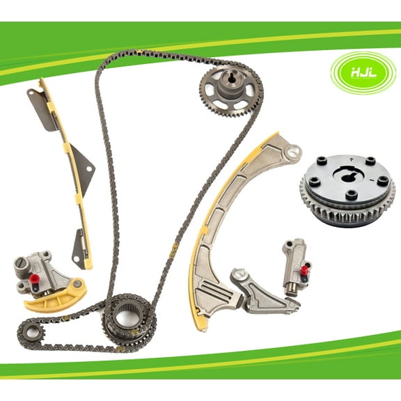 Timing Chain Kit with Camshaft VTC Actuator Gear Compatible with HONDA Accord CR-V Acura ILX TSX 2.4 DOHC K24W1 K24W7 K24W9