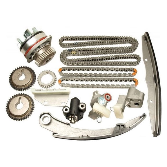 Timing Chain Kit - with Water Pump - Compatible with 2005 - 2012 Nissan Pathfinder 4.0L V6 VQ40DE 2006 2007 2008 2009 2010 2011