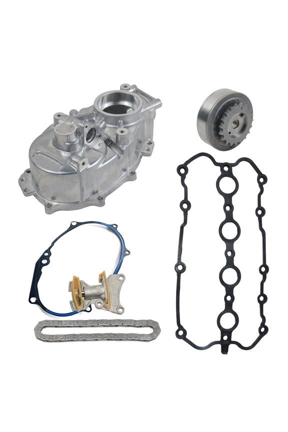 Timing Chain Set & Timing Housing Fits VW Golf Jetta Passat Audi A4 2.0T BPY