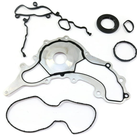 Timing Cover Gasket Compatible with 2011-2014 Dodge Avenger / Volkswagen Routan Set