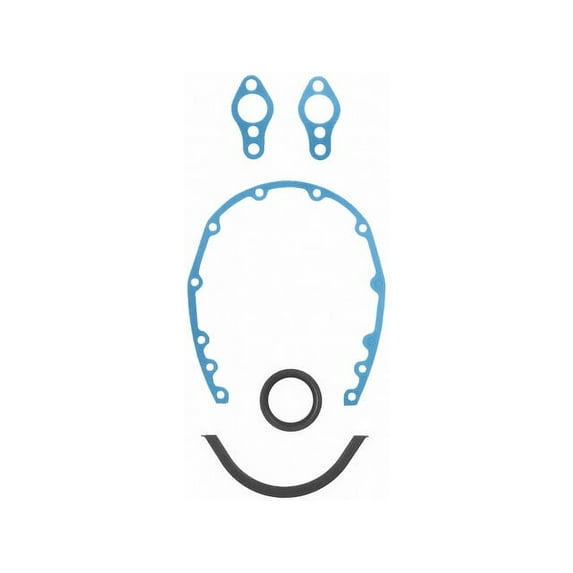Timing Cover Gasket Set - Compatible with 1975 - 1982, 1984 - 1991 Chevy Corvette 1976 1977 1978 1979 1980 1981 1985 1986 1987 1988 1989 1990