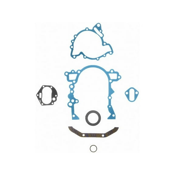 Timing Cover Gasket Set - Compatible with 1977 - 1987 Oldsmobile Cutlass Supreme 3.8L V6 1978 1979 1980 1981 1982 1983 1984 1985 1986