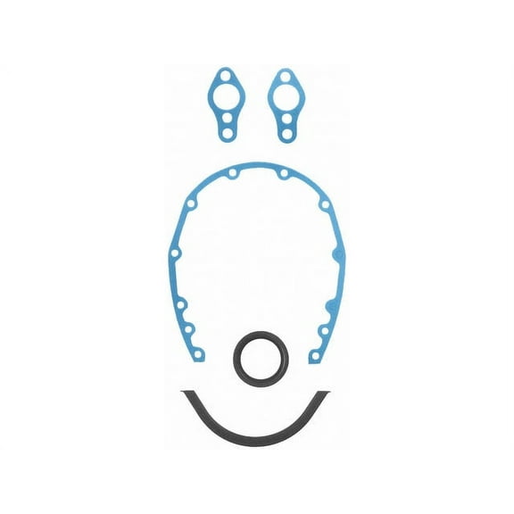 Timing Cover Gasket Set - Compatible with 1979 - 1986, 1988 - 1995 GMC C3500 1980 1981 1982 1983 1984 1985 1989 1990 1991 1992 1993 1994