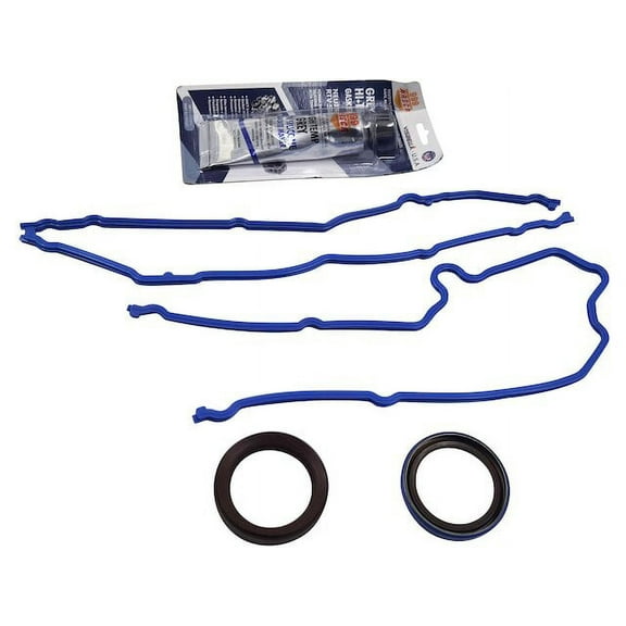 Timing Cover Gasket Set - Compatible with 1999 - 2002 Ford E-350 Econoline Club Wagon 2000 2001