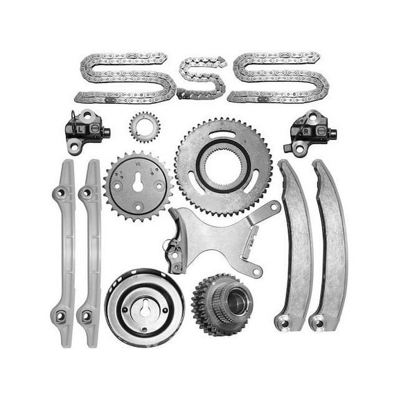 Timing Set - Compatible with 2002 - 2007 GMC Envoy 4.2L 6-Cylinder VIN S 2003 2004 2005 2006