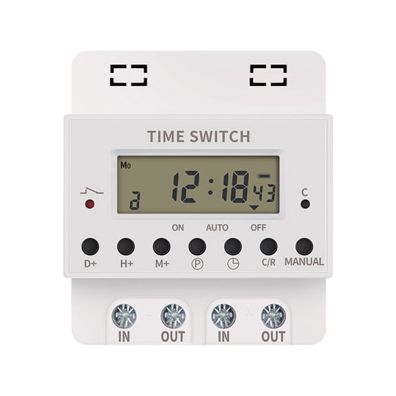Timing switch time controller New Practical Time Controller Switch Relay High Power nterface Plastic Switch Relay