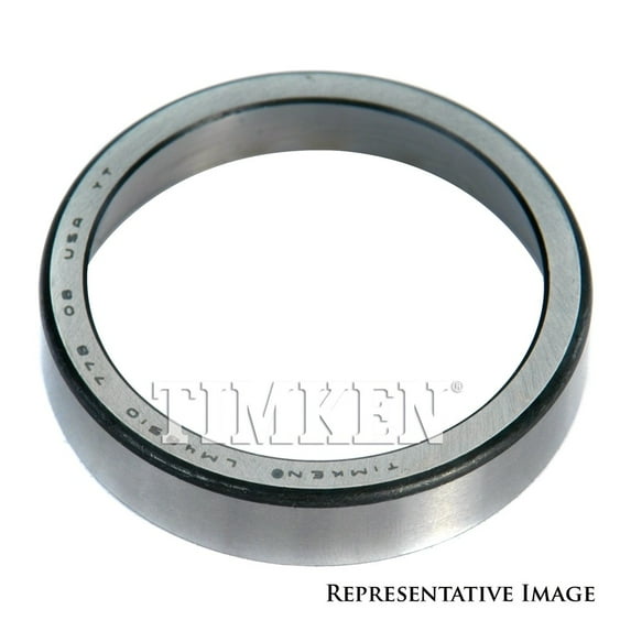 Timken 08231 Tapered Roller Bearing Single Cup Standard Tolerance Straight Outside Diameter Steel Inch 2.3125 Outside Diameter 0.4219 Width